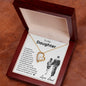 To My Daughter | From Dad | Forever Love Necklace