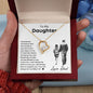 To My Daughter | From Dad | Forever Love Necklace