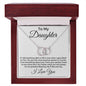 To My Daughter | From Mom | Perfect Pair Necklace