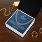 To My Son | From Dad | Cuban Link Chain | You Are A Winner