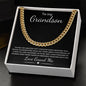 To My Grandson | From Grandmother | Cuban Chain