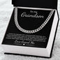 To My Grandson | From Grandmother | Cuban Chain