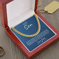 To My Son | From Dad | Cuban Link Chain | You Are A Winner