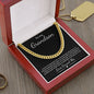 To My Grandson | From Grandmother | Cuban Chain