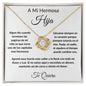 A Mi Hermosa Hija | Love Knot Necklace | Spanish #2