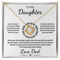 To My Daughter | From Dad | w/Crest