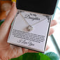 To My Daughter | From Mom | Love Knot Necklace