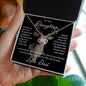 To My Daughter | From Dad | Love Knot Necklace | Buck