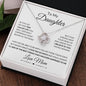 To My Daughter | From Mom | Love Knot