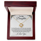 To My Daughter | From Mom | Love Knot Necklace