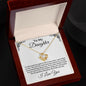 To My Daughter | From Mom | Love Knot Necklace