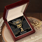 To My Daughter | From Dad | Locking Hearts Necklace