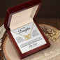 To My Daughter | From Dad | Interlocking Hearts Necklace