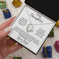 To My Daughter | From Dad | Forever Love Necklace | Always Be My Little Girl