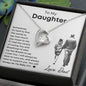 To My Daughter | From Dad | Forever Love Necklace