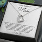 To Mom | Forever Love Knot Necklace | WHT