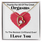 To My Girlfriend | Forever Love Necklace | Big O