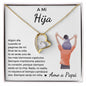 A Mi Hija | Forever Love Necklace | Father & Daughter | Spanish #6
