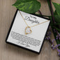 To My Daughter | From Mom | Forever Love Necklace