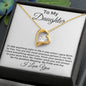To My Daughter | From Mom | Forever Love Necklace